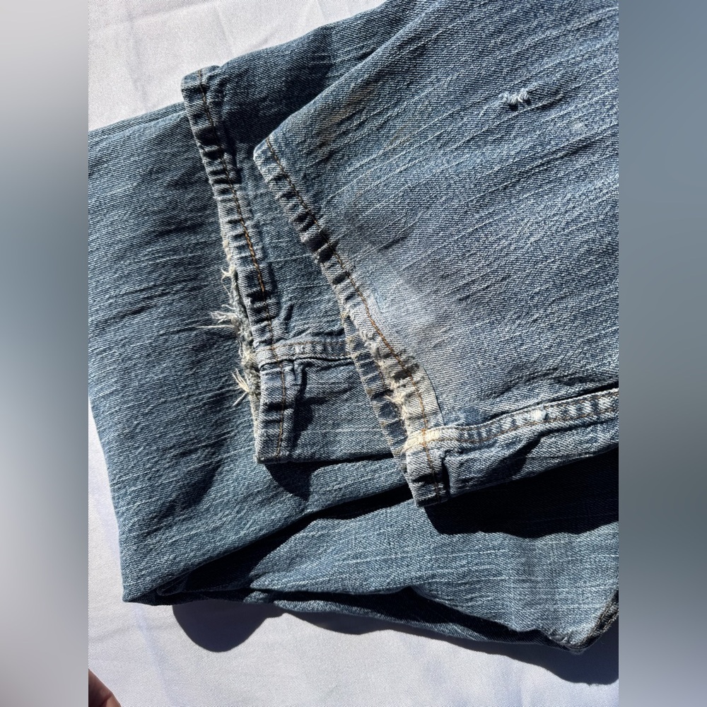 Denizen from Levi's Men's Blue Jeans-DISTRESSED - Picture 16 of 16